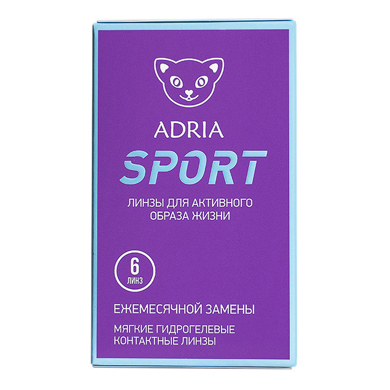 

Контактные линзы Adria Sport R 8,6 D -3,50 6 шт.