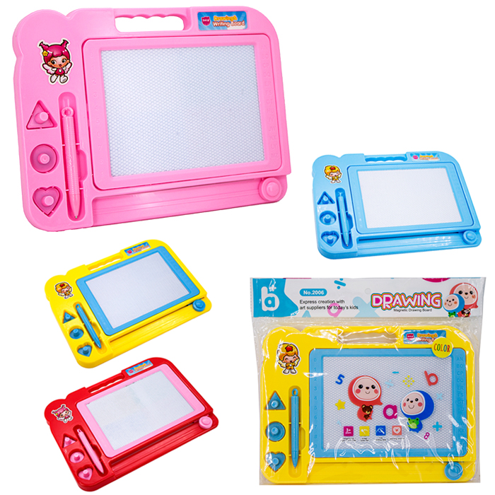 Доска для рисования, рисует разными цветами, в пакете, цвет микс