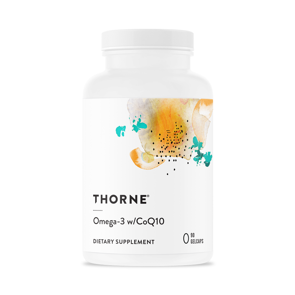 фото Омега-3 с коэнзимом q10, omega-3 w/ coq10, thorne research, (90 капсул)