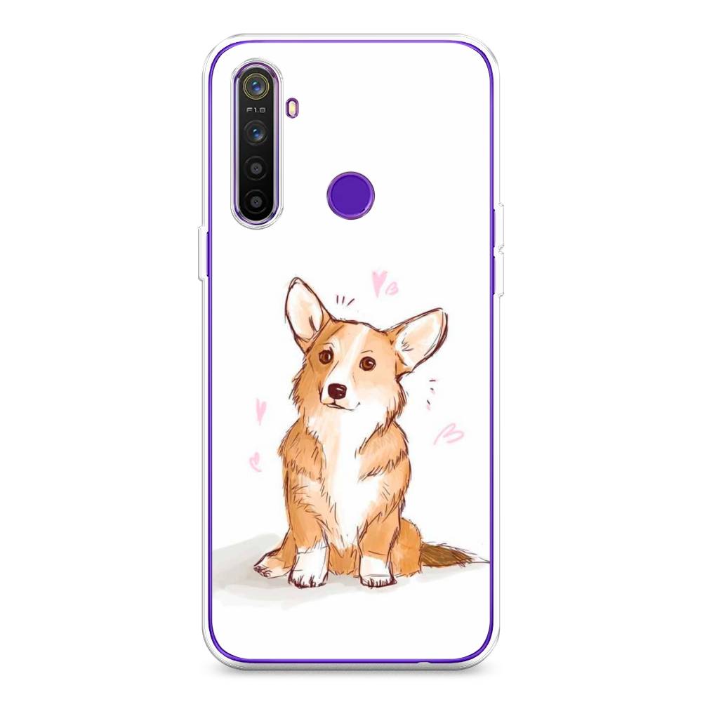 

Чехол Awog на Realme 5 "Корги любовь", Разноцветный, 251550-1