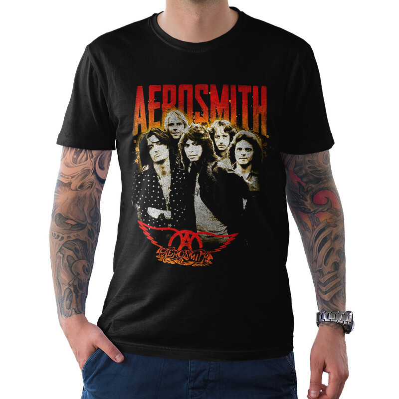 

Футболка мужская Dream Shirts Aerosmith 999933222 черная 3XL, " Aerosmith " 999933222