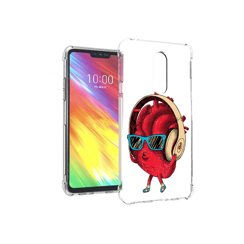 

Чехол MyPads Tocco для LG G7 слушай сердце (PT124618.72.609), Прозрачный, Tocco