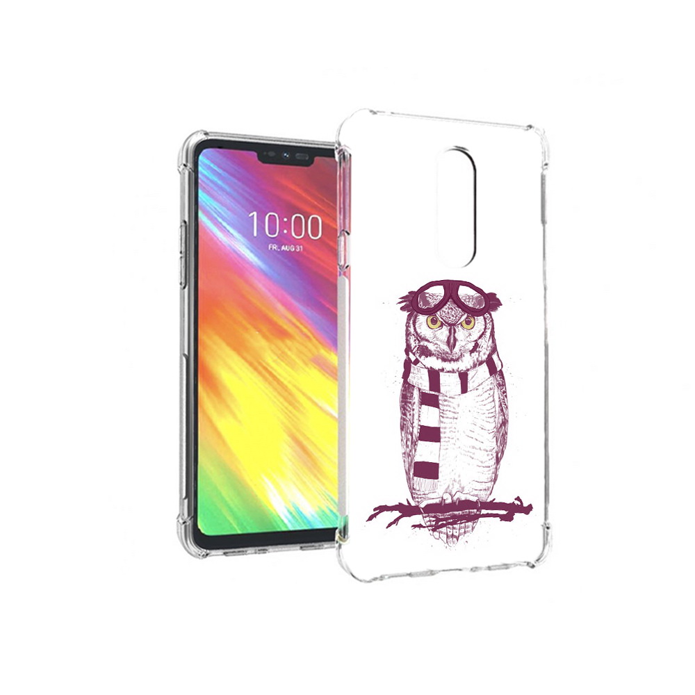 

Чехол MyPads Tocco для LG G7 сова-летчик (PT124618.72.612), Прозрачный, Tocco