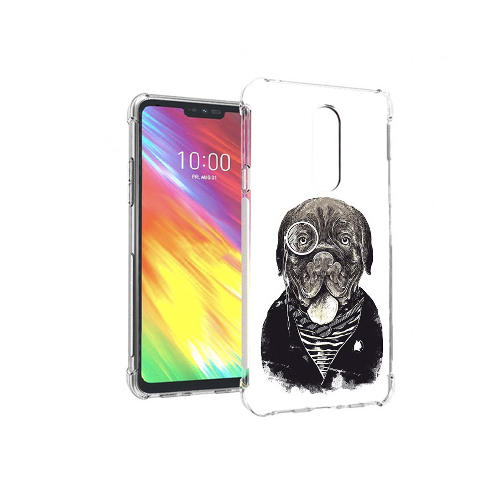 

Чехол MyPads Tocco для LG G7 солидный песик (PT124618.72.615), Прозрачный, Tocco