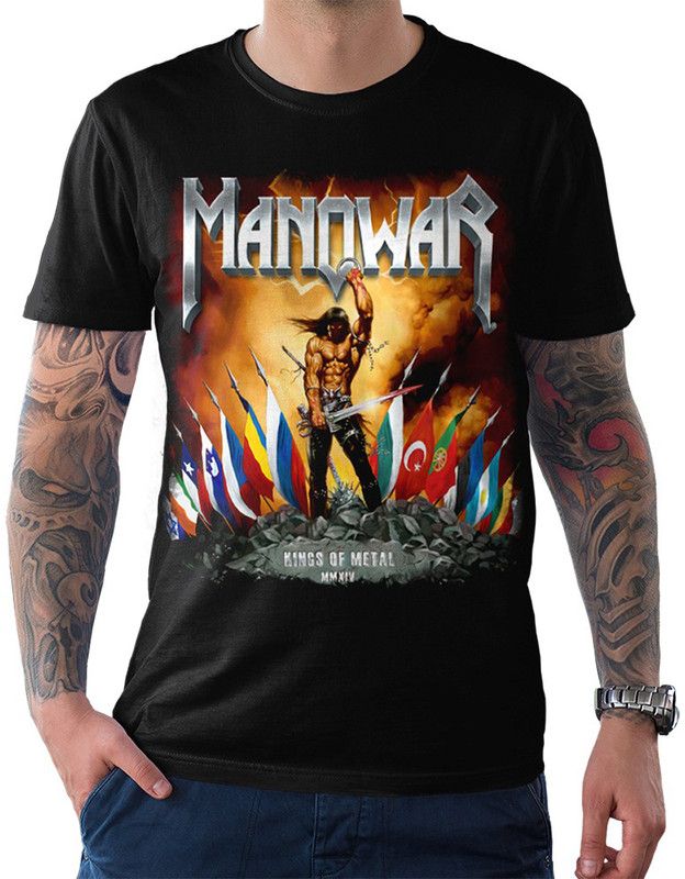 

Футболка мужская DreamShirts Studio Manowar - Kings of Metal MAN-90042-2 черная S, Черный, Manowar - Kings of Metal MAN-90042-2