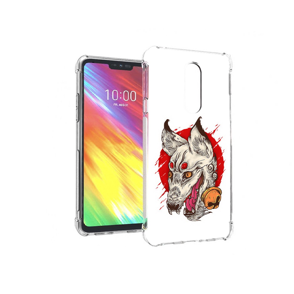 

Чехол MyPads Tocco для LG G7 страшная собака (PT124618.72.627), Прозрачный, Tocco