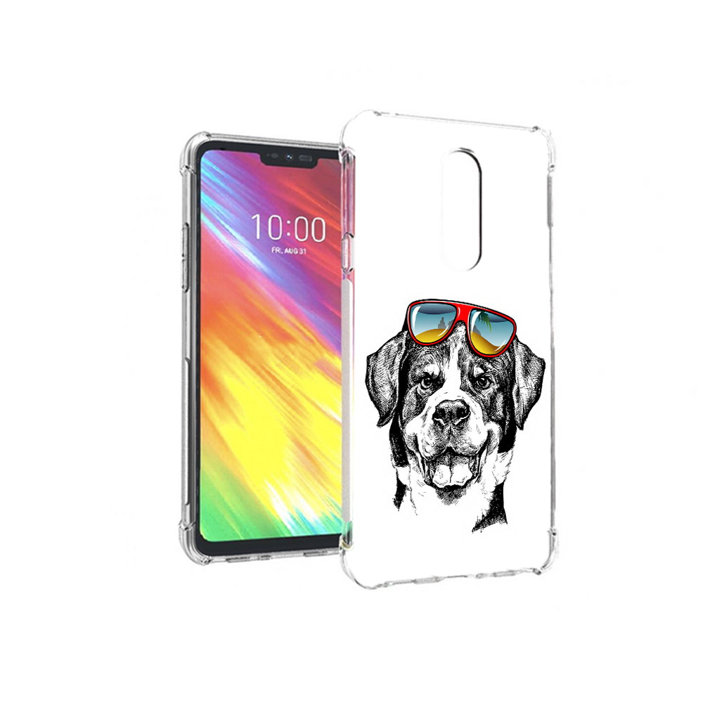 

Чехол MyPads Tocco для LG G7 счастливая собака (PT124618.72.631), Прозрачный, Tocco