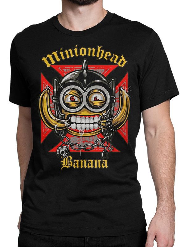 

Футболка мужская DreamShirts Studio Миньон - Motorhead MIN-231220-2 черная 3XL, Черный, Миньон - Motorhead MIN-231220-2