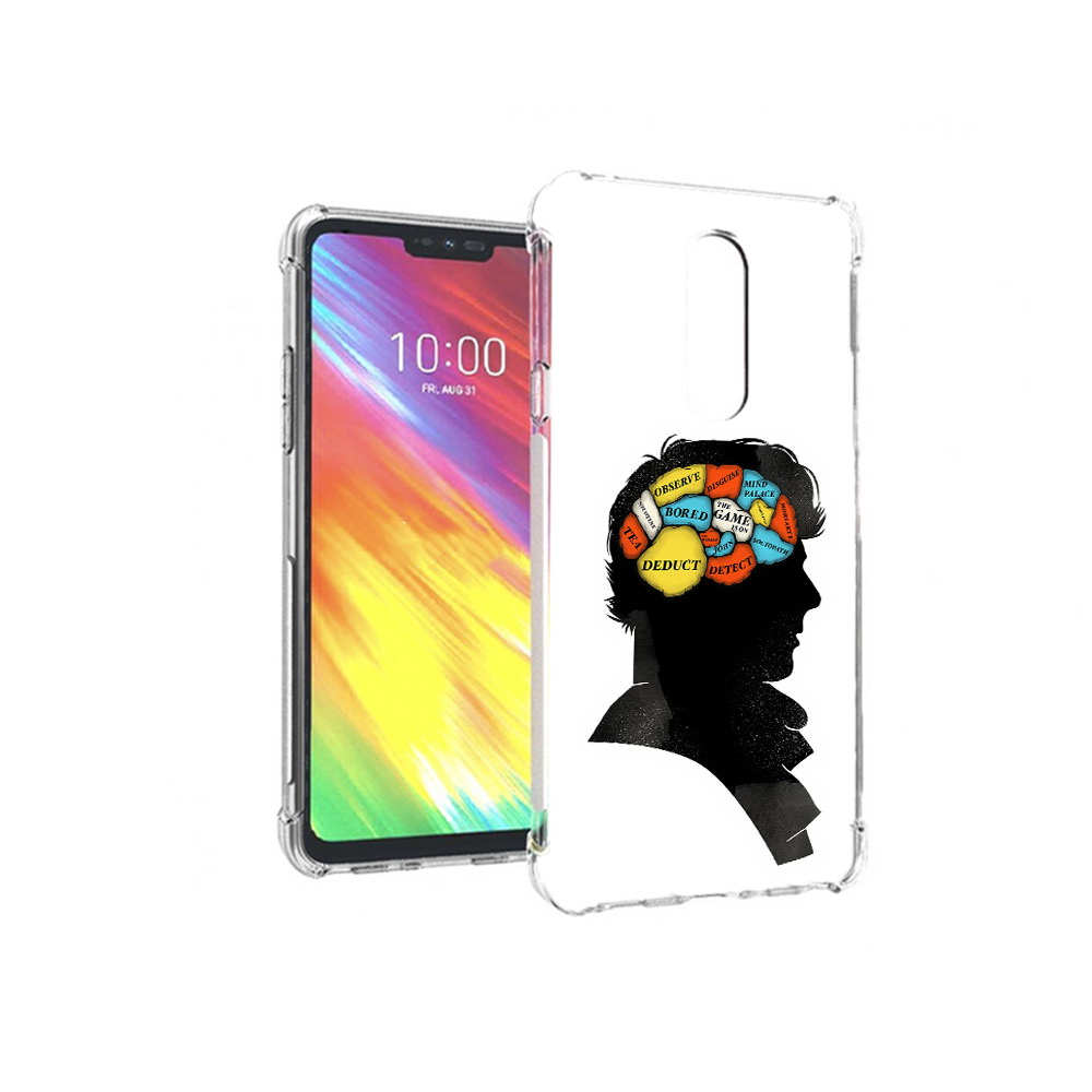 

Чехол MyPads Tocco для LG G7 темный рисунок (PT124618.72.640), Прозрачный, Tocco