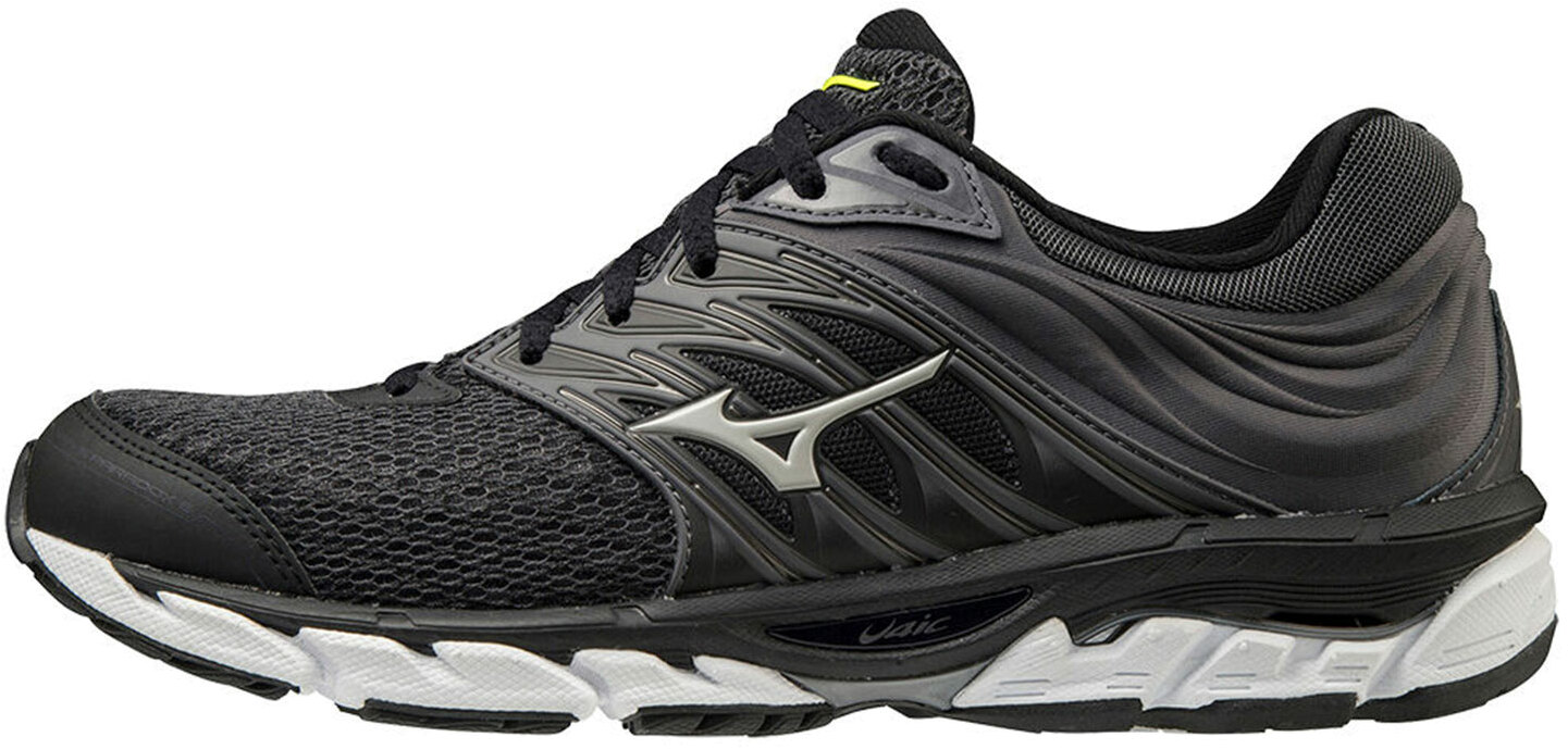 

Кроссовки мужские Mizuno Wave Paradox 5 черные 9.5 UK, Черный, Wave Paradox 5