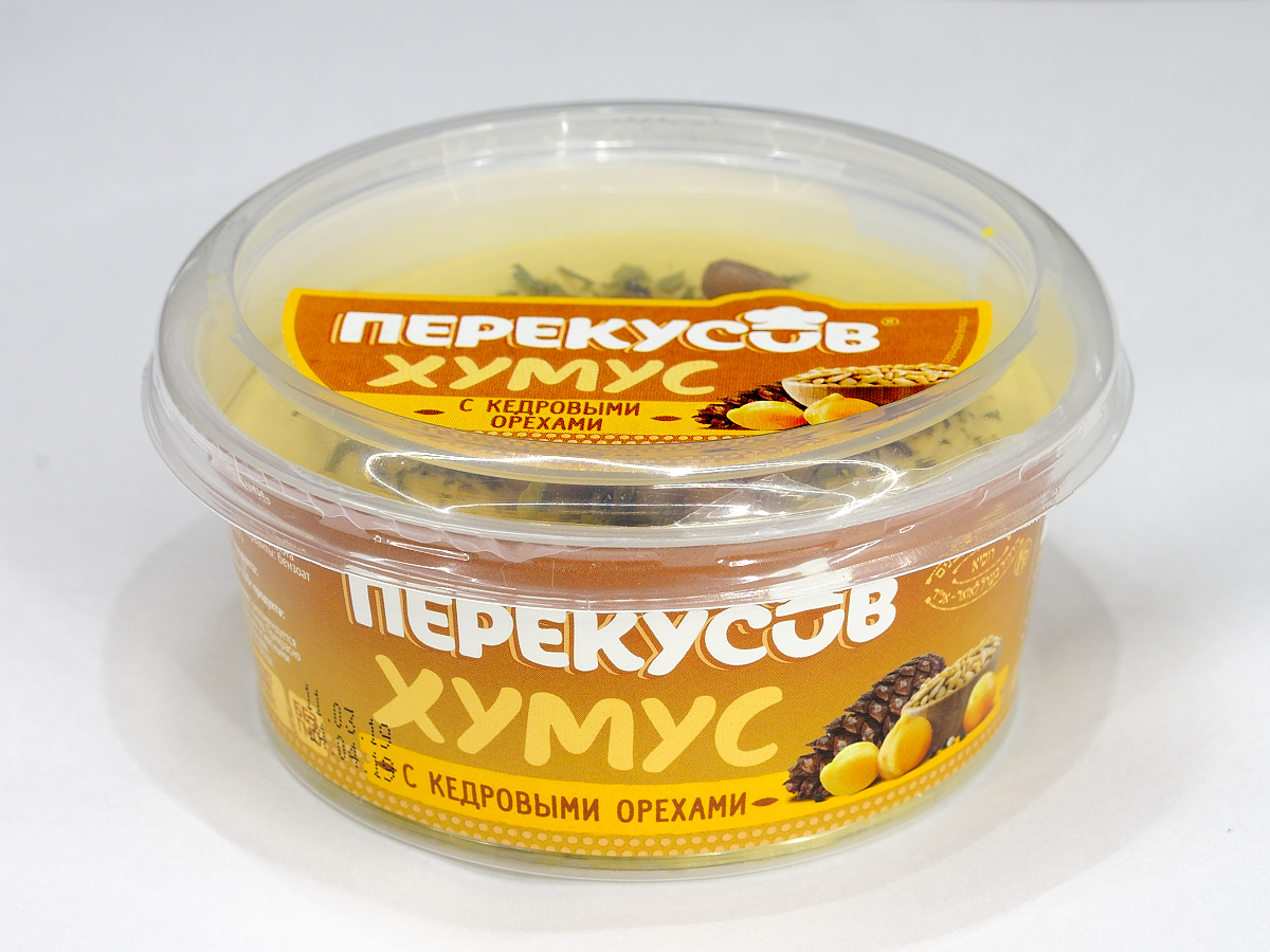 

Хумус Перекусовъ с кедровыми орехами 150 г
