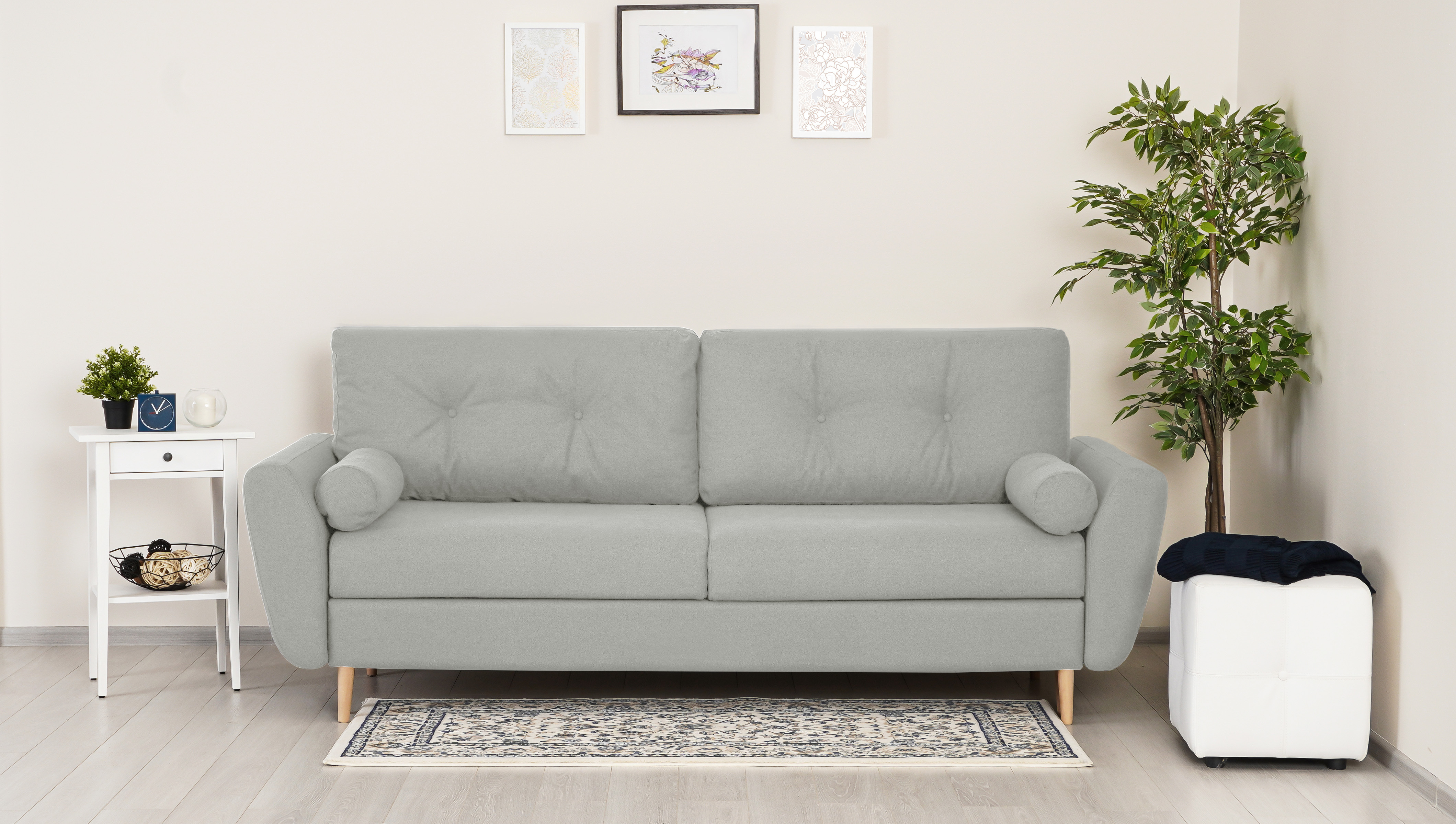 Диван-кровать Армос Goldsmith Teddy 23, 235х99, велюр