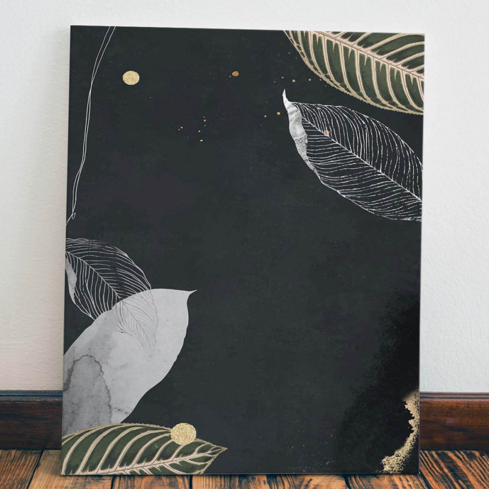 

Картина Red Panda Минималистичные листья40x60