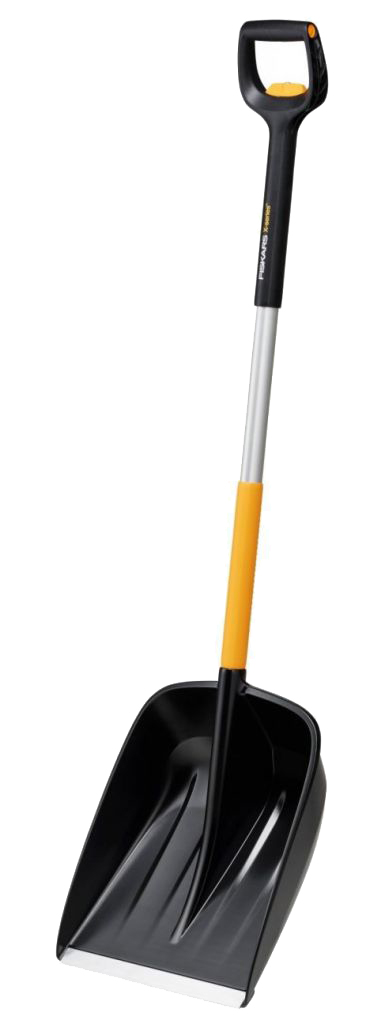 фото Лопата для уборки снега fiskars x-series 1057188 с черенком