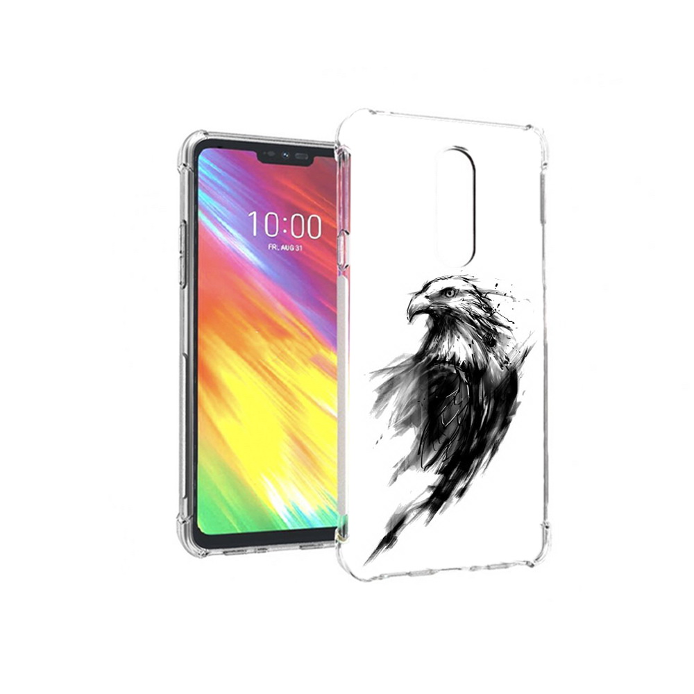 

Чехол MyPads Tocco для LG G7 чб птица (PT124618.72.670), Прозрачный, Tocco