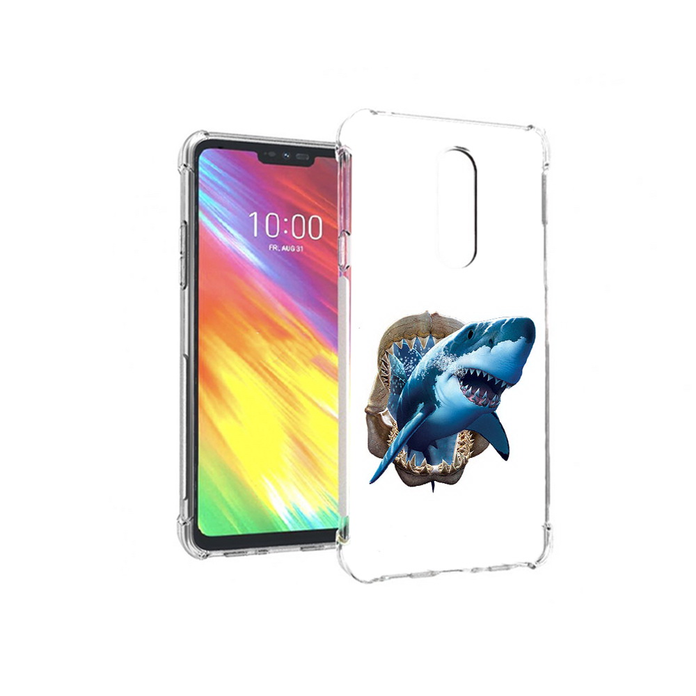 

Чехол MyPads Tocco для LG G7 челюсти (PT124618.72.675), Прозрачный, Tocco