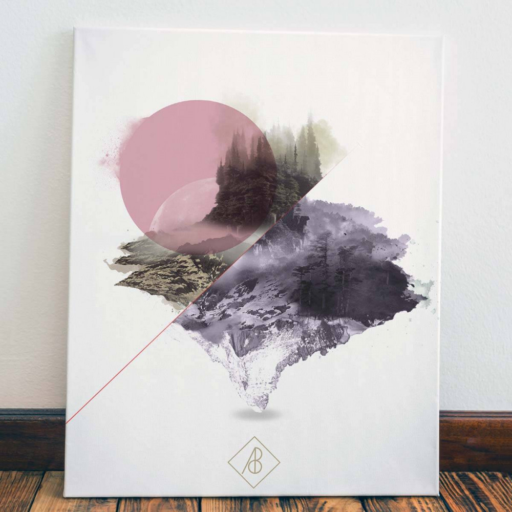 

Картина Red Panda Абстрактные день и ночь40x60