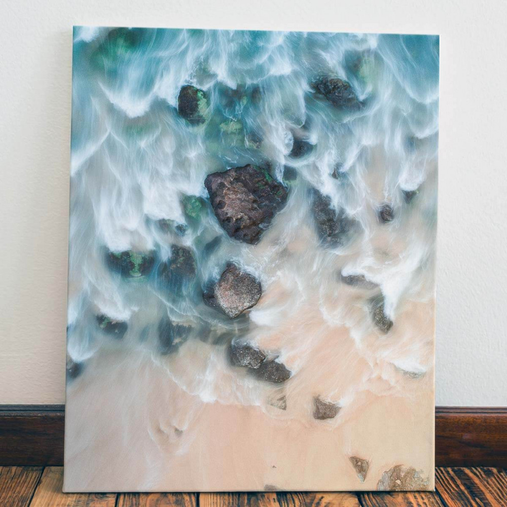 

Картина Red Panda Волны в камнях40x60