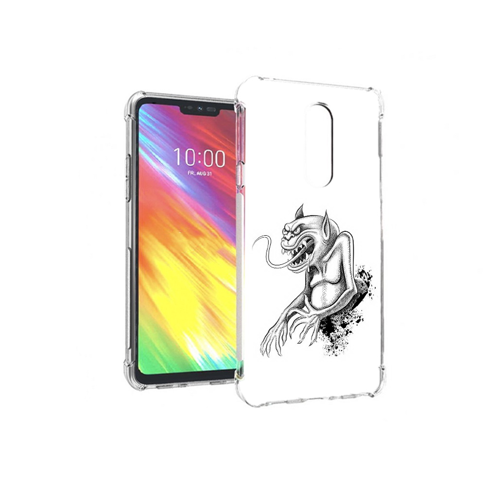 

Чехол MyPads Tocco для LG G7 чорт (PT124618.72.692), Прозрачный, Tocco