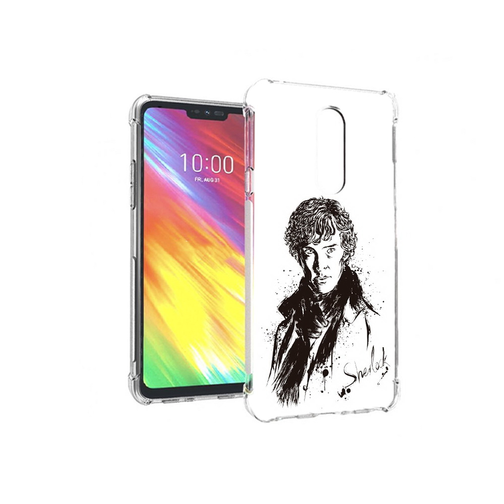 

Чехол MyPads Tocco для LG G7 шерлок холмс портрет (PT124618.72.698), Прозрачный, Tocco