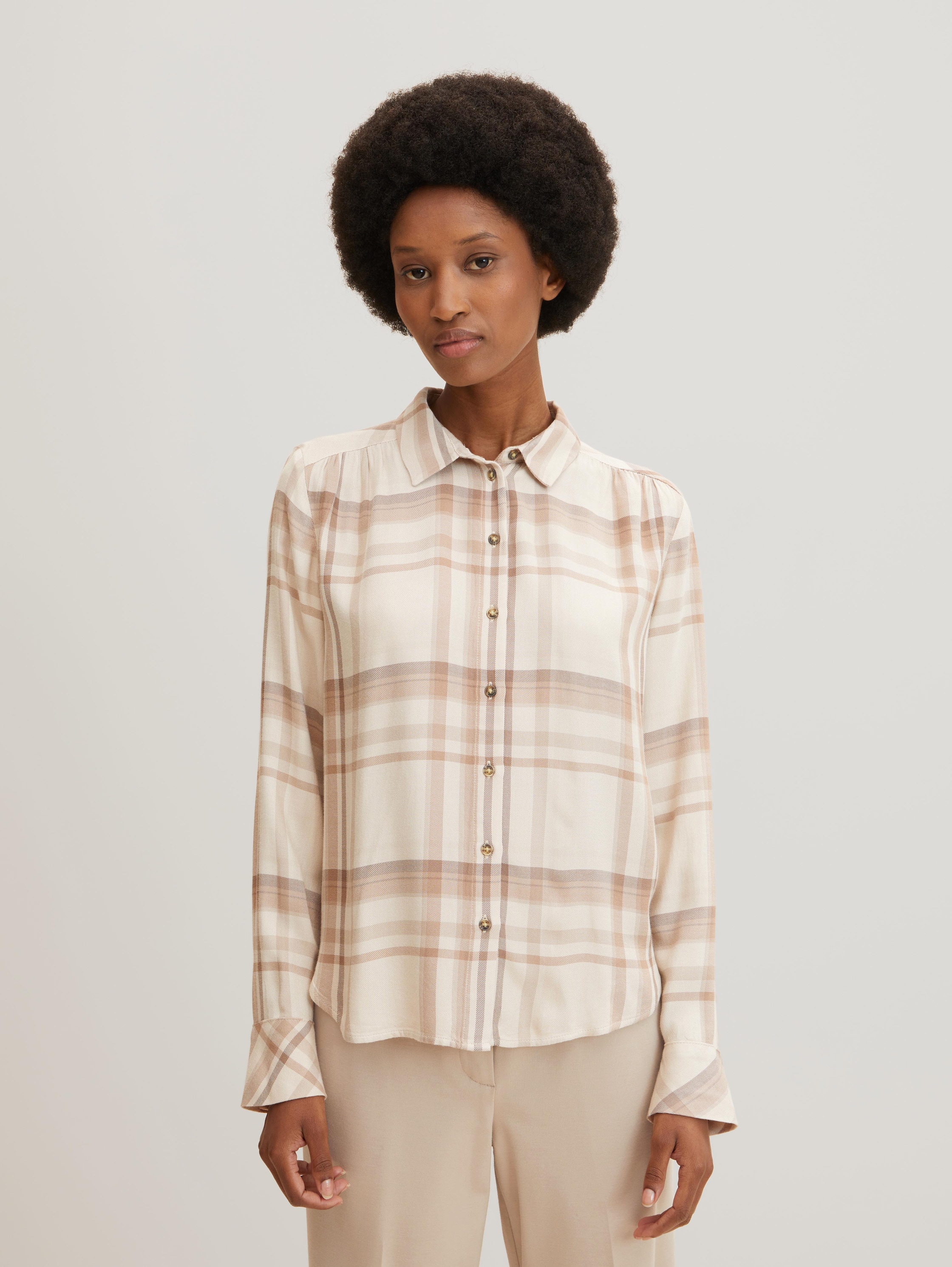 

Рубашка женская Tom Tailor 1033881 белая 44, 1033881