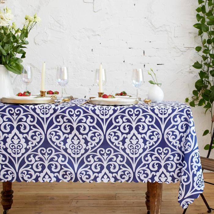 

Скатерть Доляна Vintage patterns 150x180 /- 2 , 100% п/э