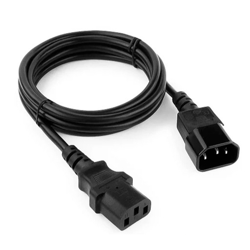 

Кабель Bion C13 - C14 вилка-розетка 1.8м (BXP-PC-189) черный