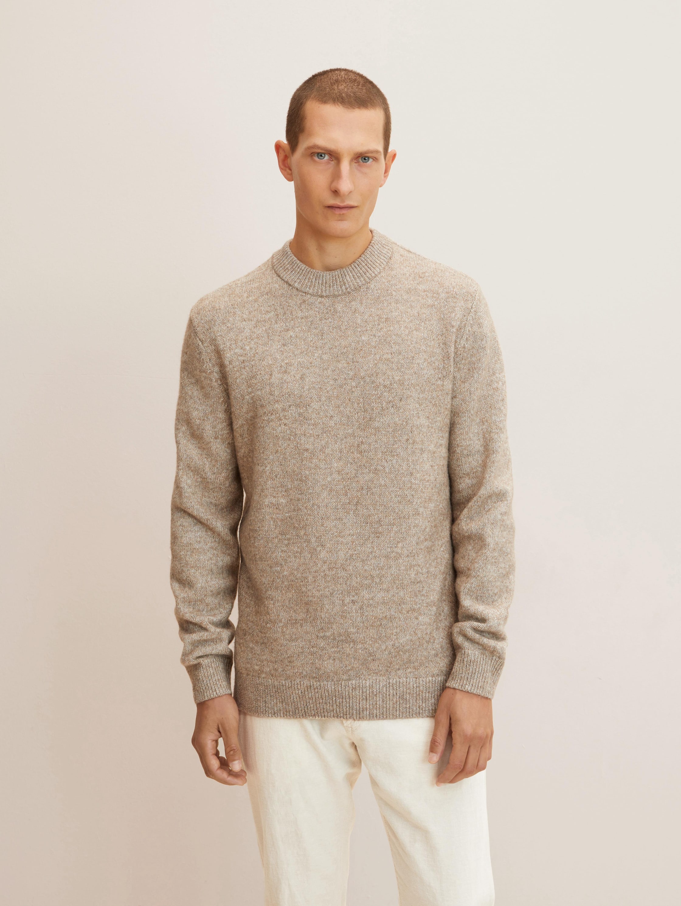 

Джемпер мужской Tom Tailor 1034613 коричневый XL, 1034613