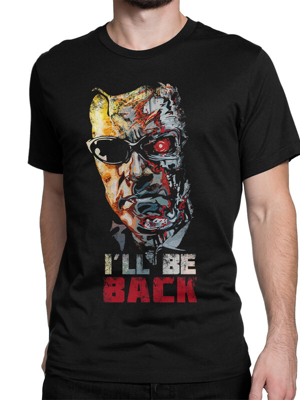 

Футболка мужская Dream Shirts Терминатор - I'll Be Back черная 3XL, Терминатор - I'll Be Back