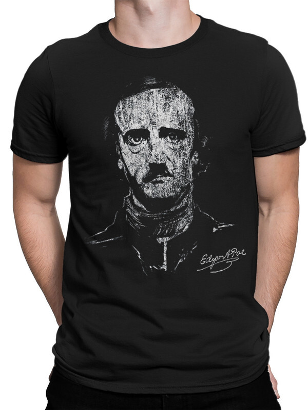

Футболка мужская Dream Shirts Аллан По черная XL, Аллан По