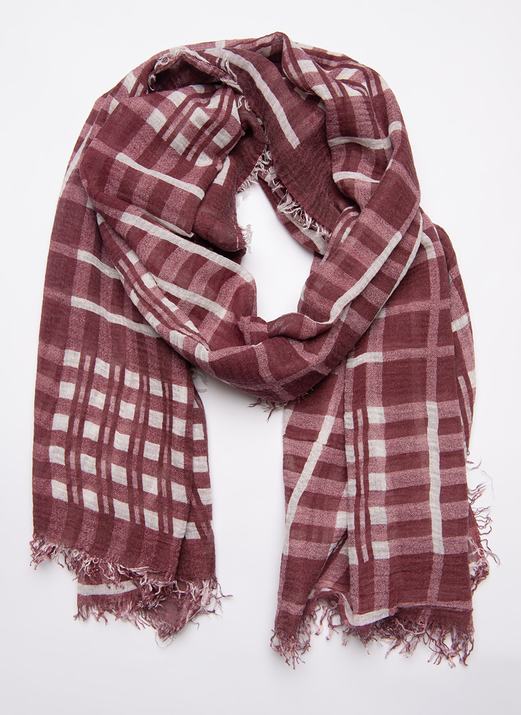 

Палантин женский Каляев 46599 бордовый, 46599