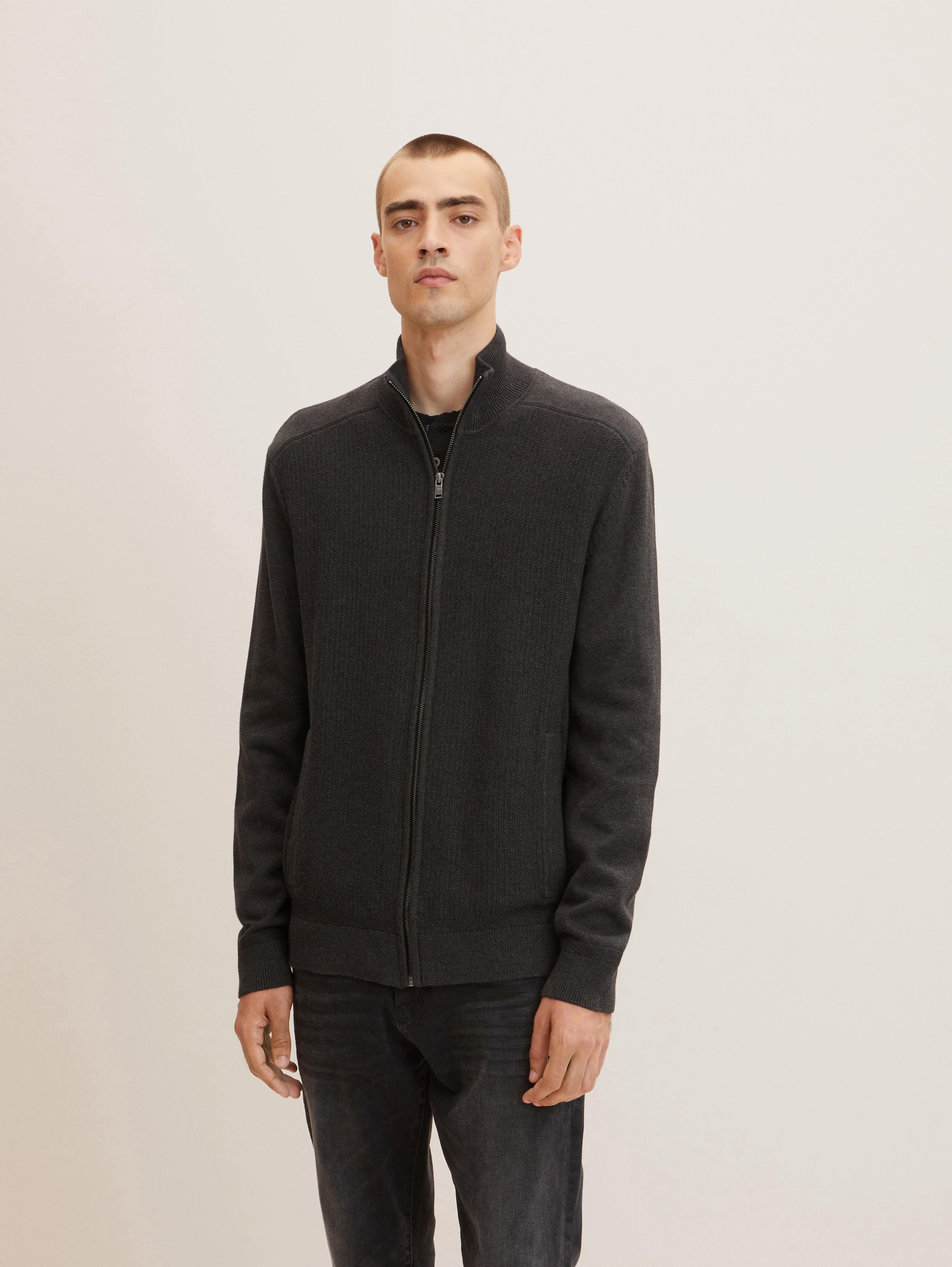 

Кардиган мужской Tom Tailor 1032303 серый 2XL, 1032303