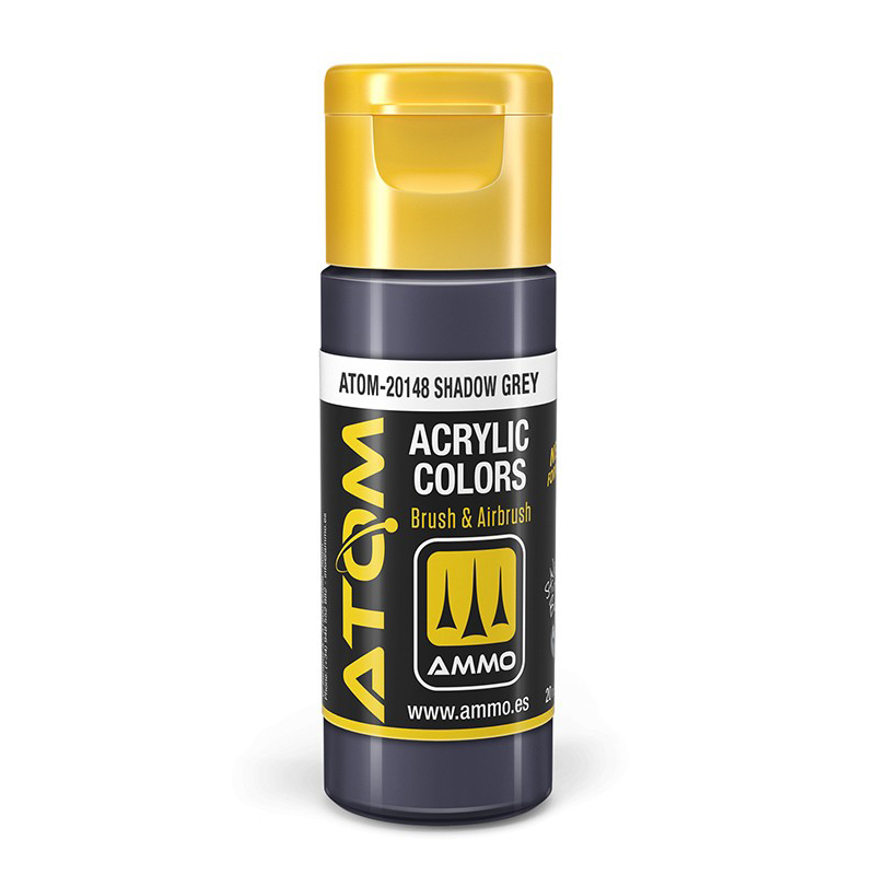 

Акриловая краска Ammo Mig Atom Color Серая тень Shadow Grey ATOM20148