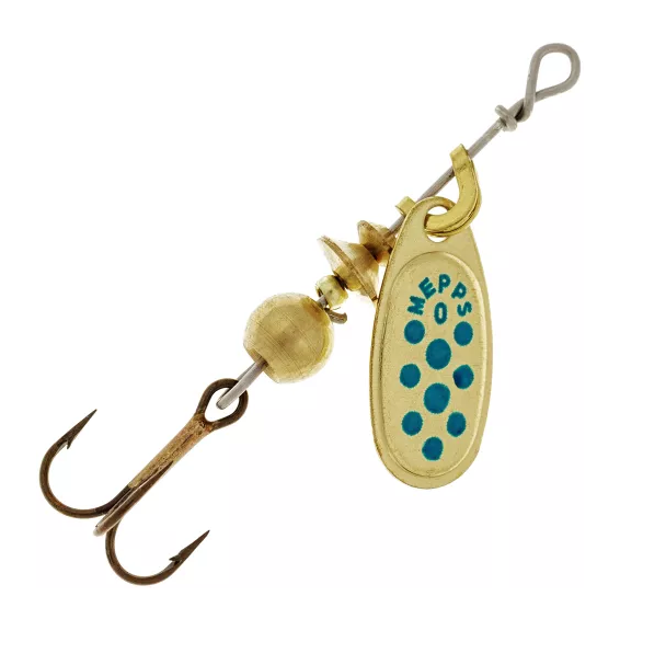 

Блесна Mepps Comet Pts blue 0 gold, Золотистый, Comet Pts