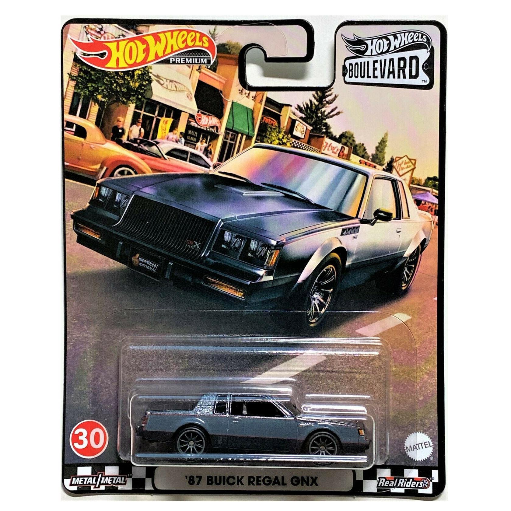 Hot Wheels игрушечная машинка премиальная '87 Buick Regal GNX GJT68/GRL94 серый