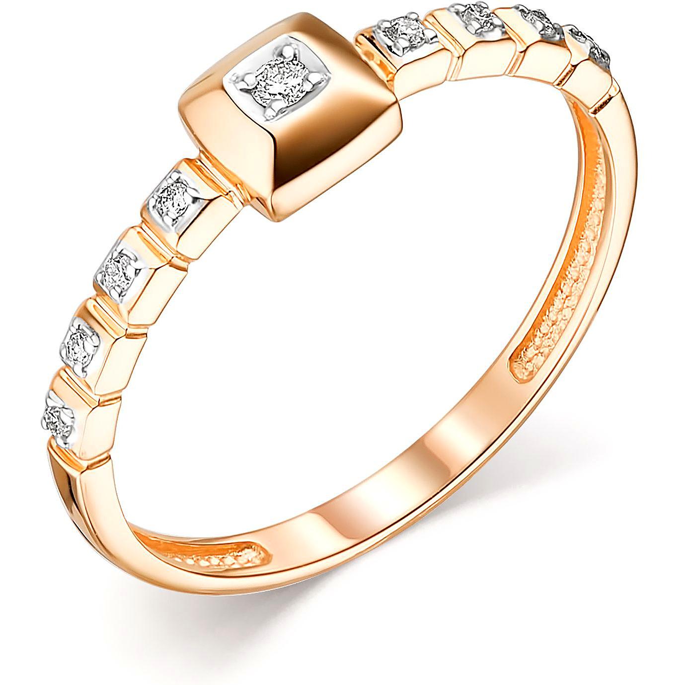 

Кольцо женское АЛЬКОР 13790-100 р.17.5, 13790-100