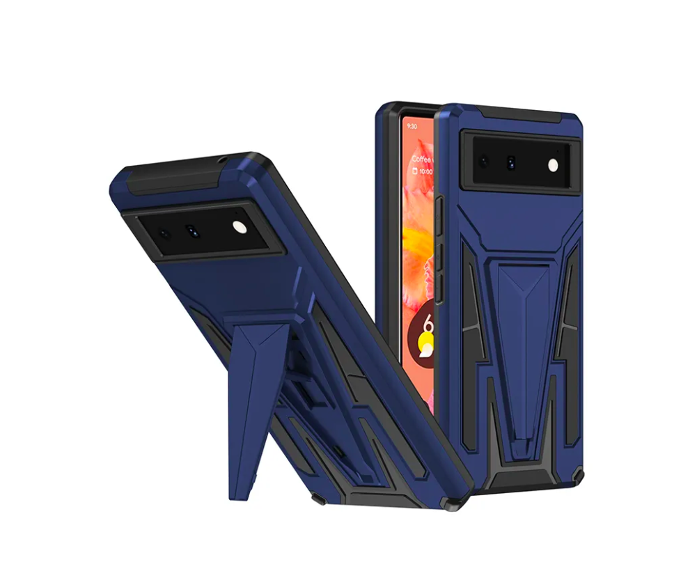 

Чехол Rack Case для Google Pixel 6, Синий;черный