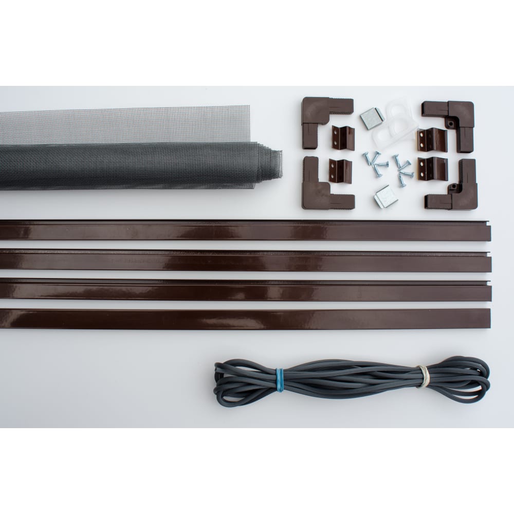 

Москитная сетка Komfort НС00609 155х80 см, Коричневый