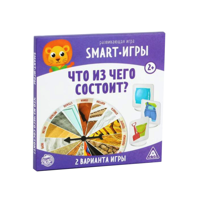 

Развивающая игра Лас Играс Smart-игры, Что из чего состоит 5276478