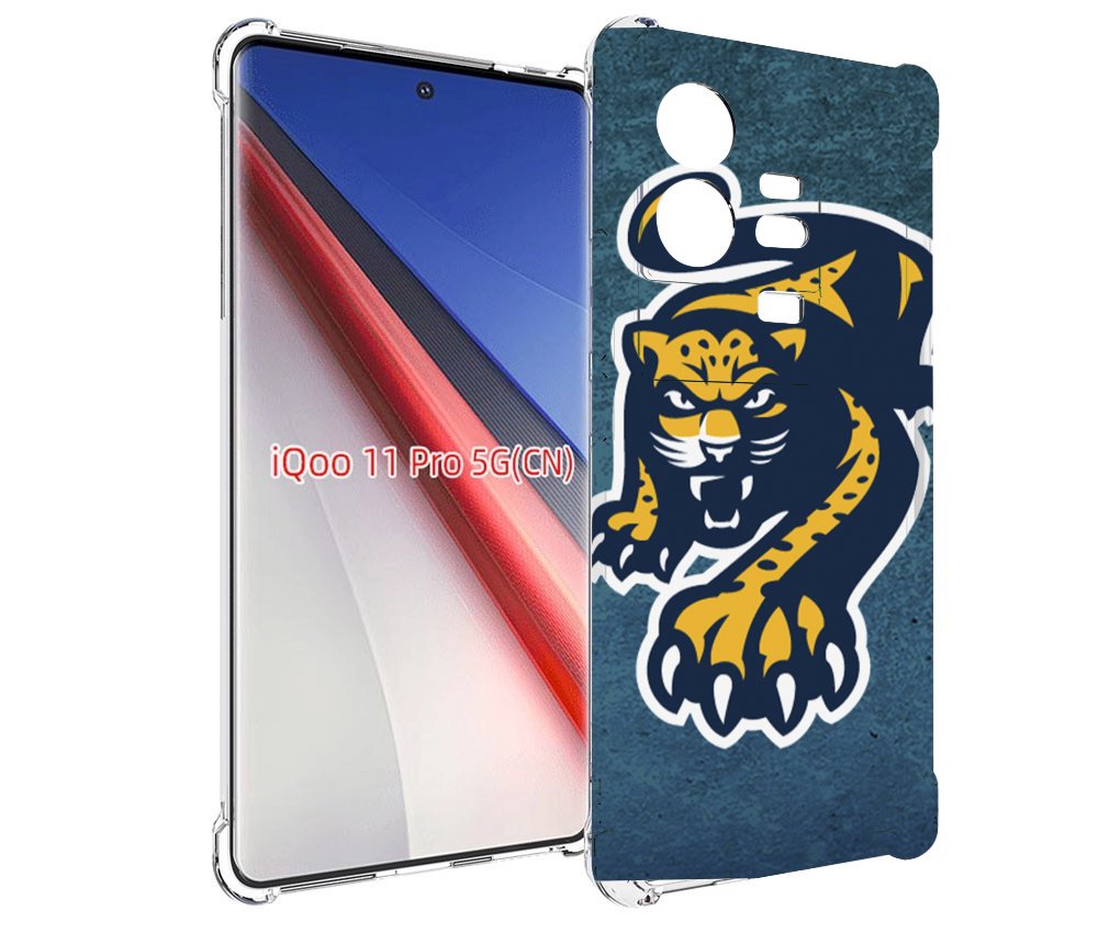 

Чехол бампер MyPads хк сочи хоккеи для Vivo iQOO 11 Pro противо..., Прозрачный, Tocco