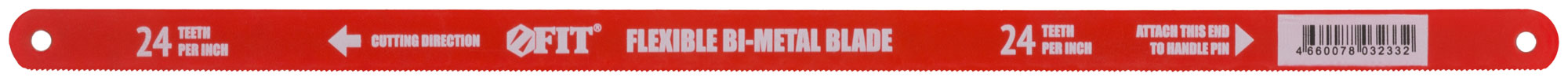 

Полотно ножовочное по металлу 300 мм Профи (Bi-Metal) ( 24 ТPI )