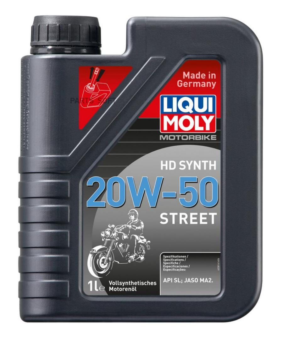 

Liquimoly Синт. Мот.Масло Д/4-Т.Мотоц. Motorbike Hd Synth Street 20w-50 Sl (1л) Liqui moly