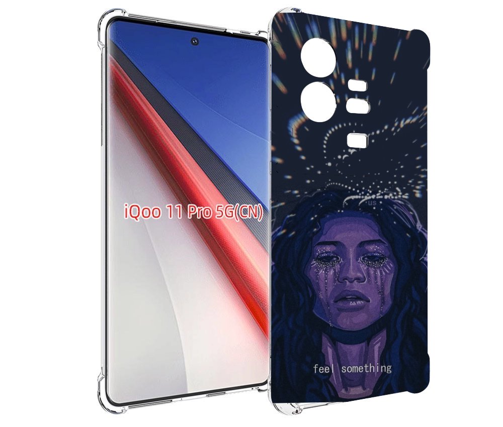 

Чехол бампер MyPads чувствую себя непонятно женский для Vivo iQO..., Прозрачный, Tocco