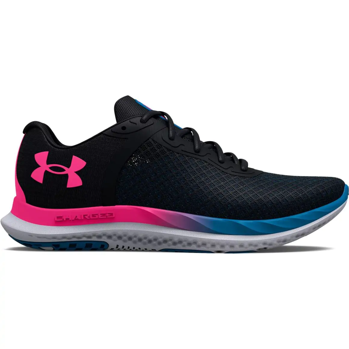 фото Кроссовки женские under armour ua w charged breeze черные 6.5 us