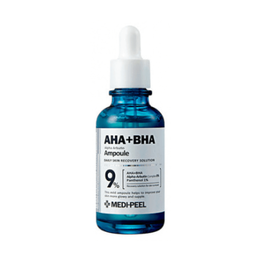 Пилинг-сыворотка Medi-Peel с кислотами AHA BHA Alpha Arbutin Ampoule 30 мл medi peel глубокоувлажняющие патчи с гиалуроновыми кислотами 60 0