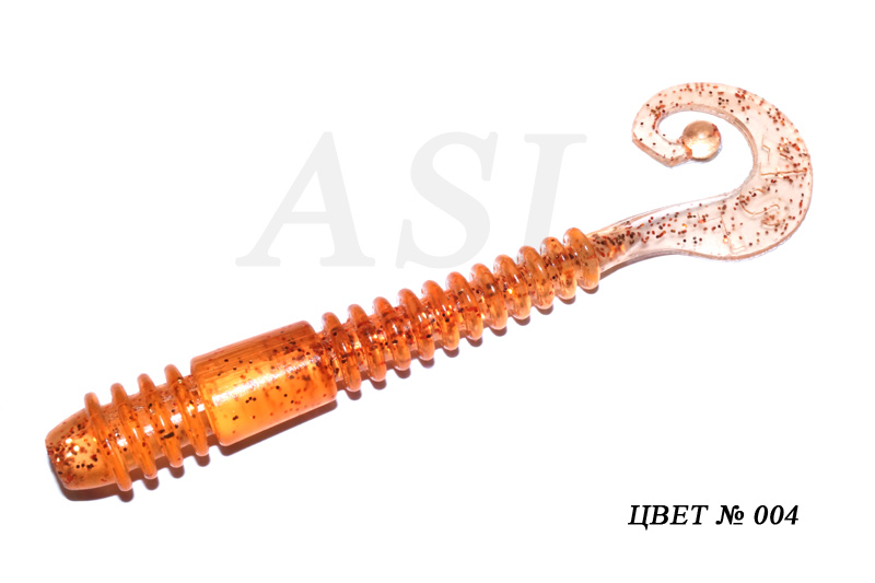 

Силиконовая приманка ASL Джим цв. 004 L-10см 5шт/уп, Джим