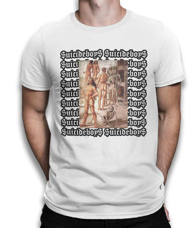 

Футболка мужская Dream Shirts SuicideBoyS 999940222 белая L, SuicideBoyS 999940222