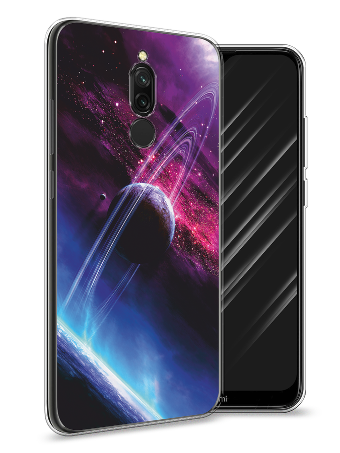 

Чехол Awog на Xiaomi Redmi 8 "Космос 17", Разноцветный, 37150-4
