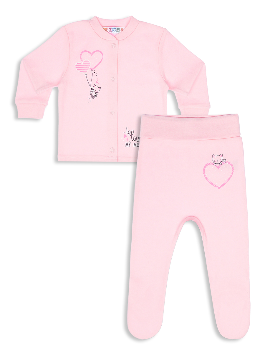 Комплекты для новорожденных Me&We NG220-J204-368 Светло-розовый-62