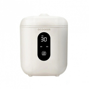 фото Мультиварка xiaomi qcooker circle kitchen mini anti-overflow rice cooker retro white